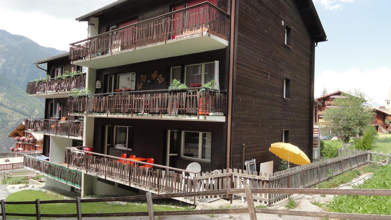 Haus Silberblick Anrig Grächen Exterior foto