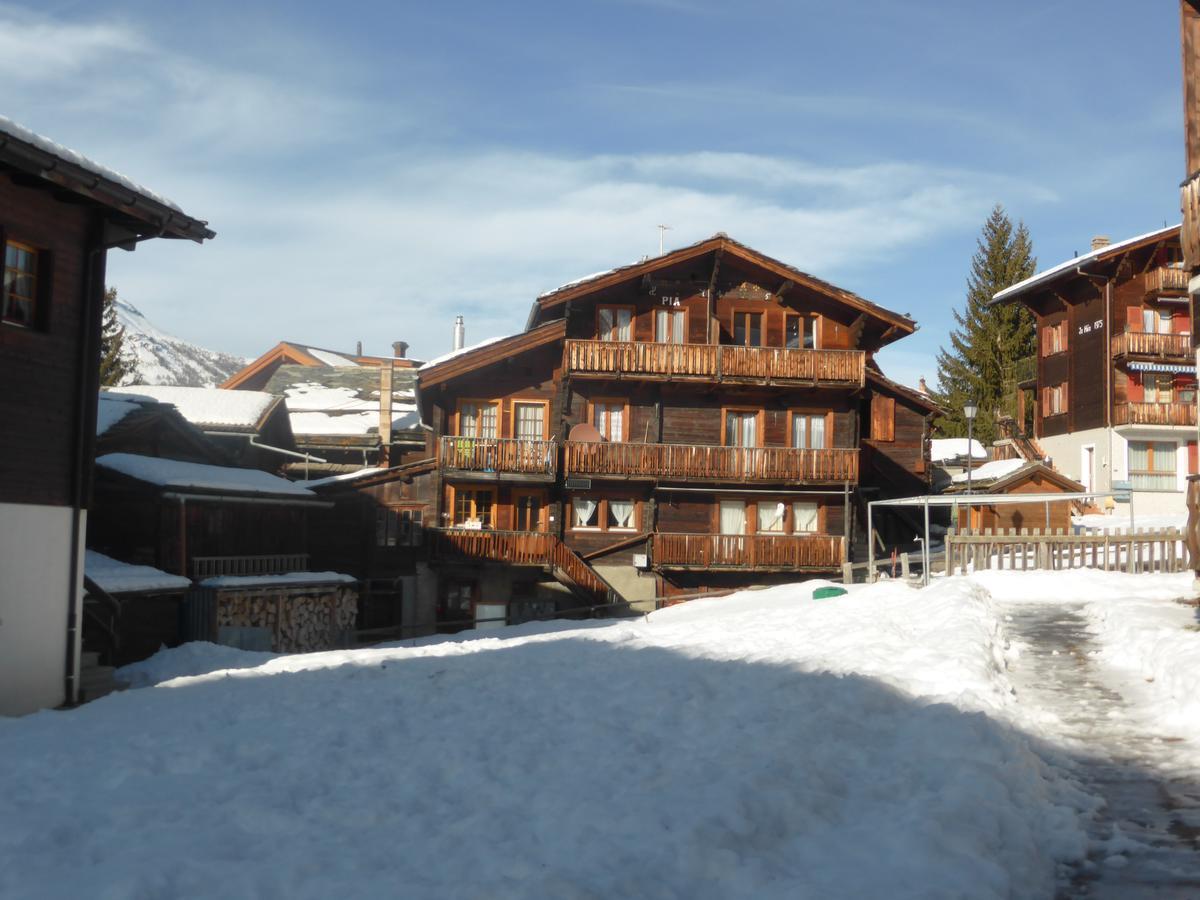 Haus Silberblick Anrig Grächen Exterior foto