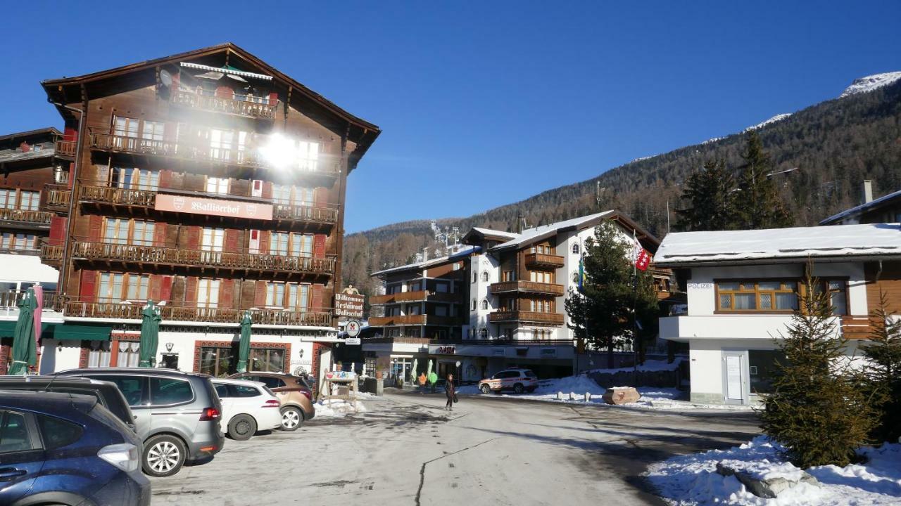 Haus Silberblick Anrig Grächen Exterior foto