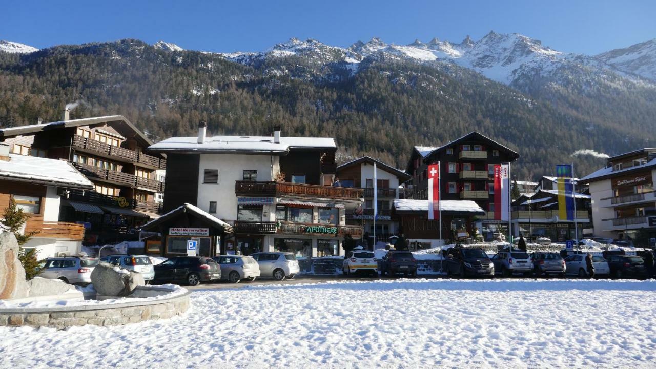 Haus Silberblick Anrig Grächen Exterior foto